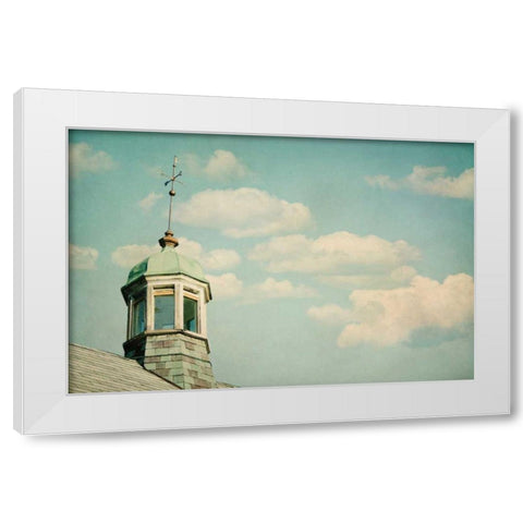Blissful Country II White Modern Wood Framed Art Print by Urquhart, Elizabeth