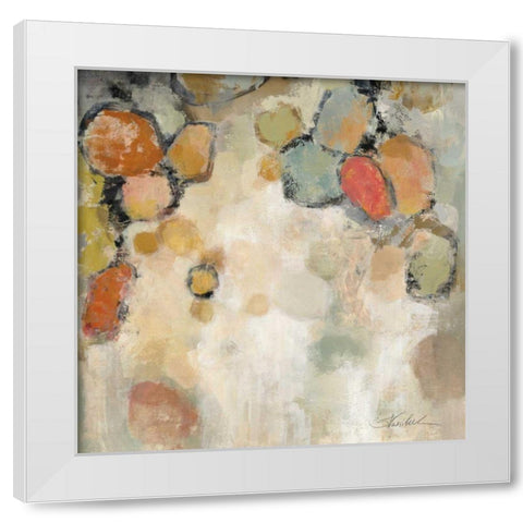 Upstream Light White Modern Wood Framed Art Print by Vassileva, Silvia