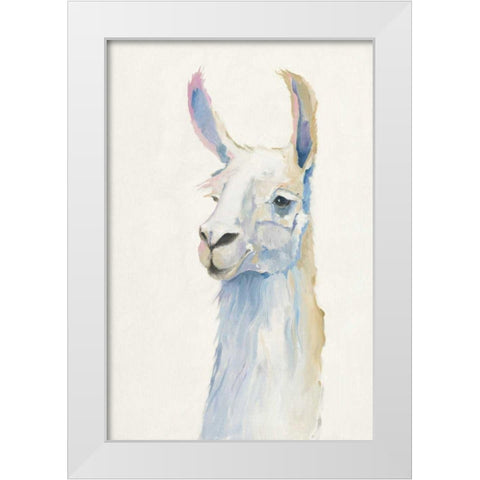 Bianca White Modern Wood Framed Art Print by Tillmon, Avery