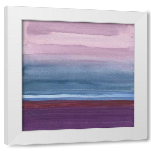 Grounded II White Modern Wood Framed Art Print by Paschke, Chris