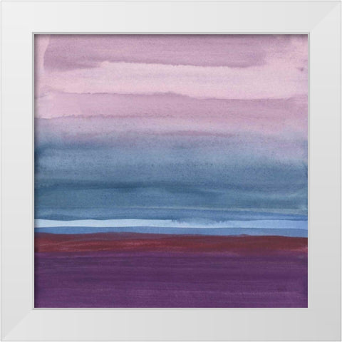Grounded II White Modern Wood Framed Art Print by Paschke, Chris