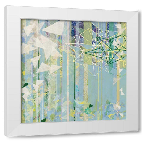Hanging Around I White Modern Wood Framed Art Print by Ferguson, Kathy