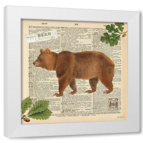 Lodge Collage II White Modern Wood Framed Art Print by Pertiet, Katie