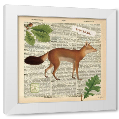 Lodge Collage IV White Modern Wood Framed Art Print by Pertiet, Katie
