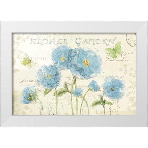 Romantic Morning I White Modern Wood Framed Art Print by Pertiet, Katie
