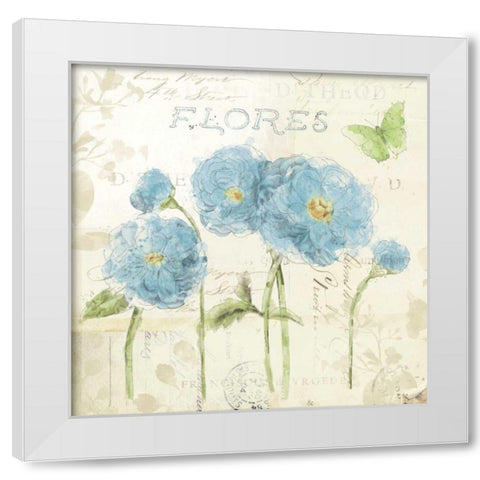 Romantic Morning III White Modern Wood Framed Art Print by Pertiet, Katie