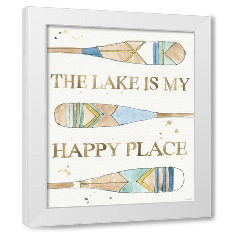 Lakehouse III White Modern Wood Framed Art Print by Tavoletti, Anne