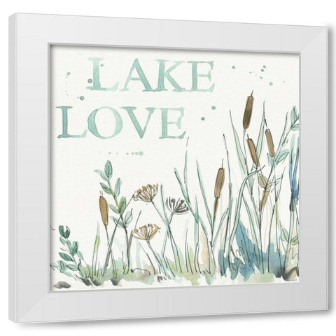 Lakehouse VI White Modern Wood Framed Art Print by Tavoletti, Anne