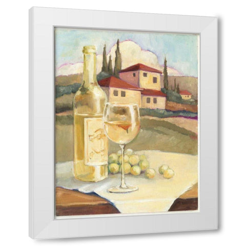 Vino Veneto no Border White Modern Wood Framed Art Print by Tillmon, Avery