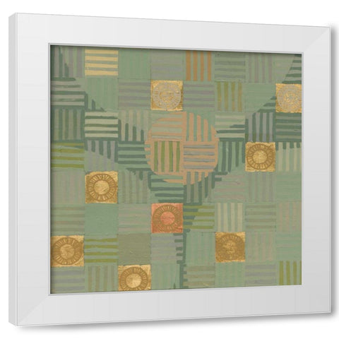August Evening II White Modern Wood Framed Art Print by Lovell, Kathrine