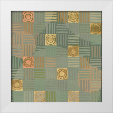 August Evening III White Modern Wood Framed Art Print by Lovell, Kathrine