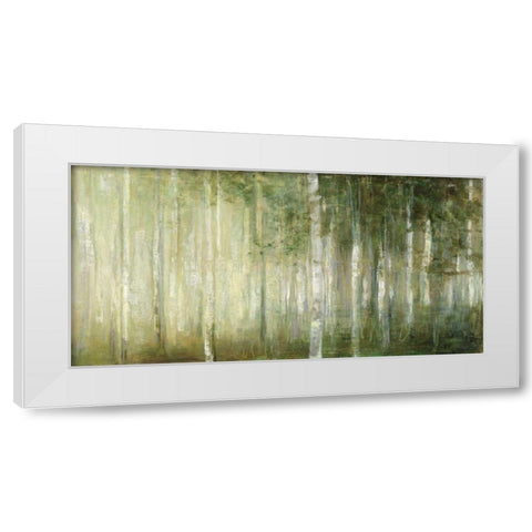 Resolutions White Modern Wood Framed Art Print by Purinton, Julia