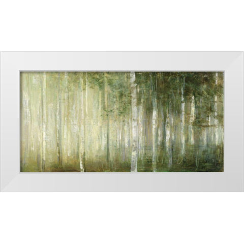 Resolutions White Modern Wood Framed Art Print by Purinton, Julia