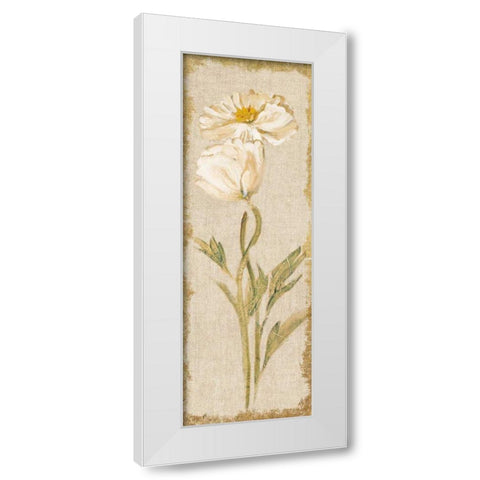 Cosmo Panel on White Vintage White Modern Wood Framed Art Print by Blum, Cheri
