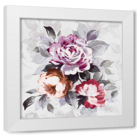 Bloom Where You Are Planted White Modern Wood Framed Art Print by Wild Apple Portfolio