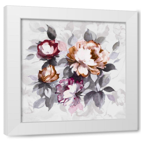 Focus on the Good No Words White Modern Wood Framed Art Print by Wild Apple Portfolio