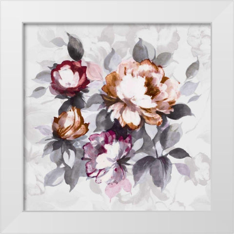 Focus on the Good No Words White Modern Wood Framed Art Print by Wild Apple Portfolio