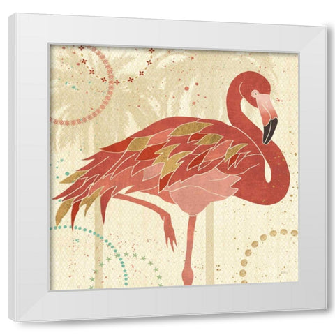 Gulf Stream I White Modern Wood Framed Art Print by Charron, Veronique