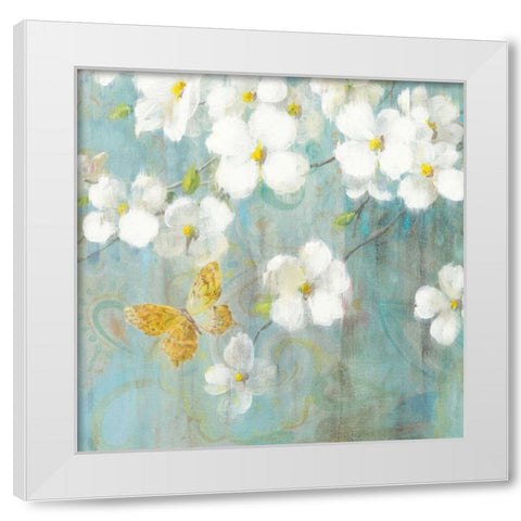 Spring Dream IV White Modern Wood Framed Art Print by Nai, Danhui