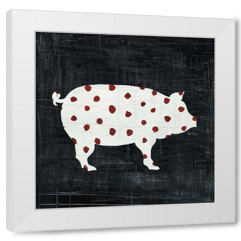 Modern Americana Farm I White Modern Wood Framed Art Print by Averinos, Melissa