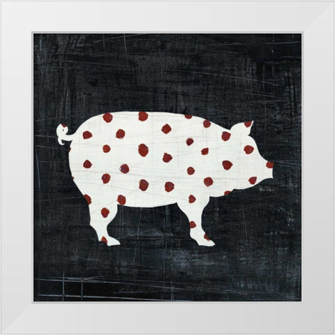 Modern Americana Farm I White Modern Wood Framed Art Print by Averinos, Melissa