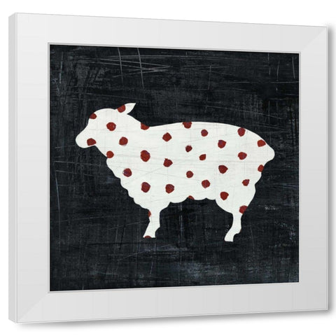 Modern Americana Farm II White Modern Wood Framed Art Print by Averinos, Melissa