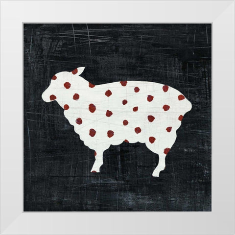 Modern Americana Farm II White Modern Wood Framed Art Print by Averinos, Melissa