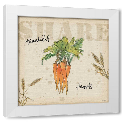Farmers Feast Harvest V White Modern Wood Framed Art Print by Tavoletti, Anne