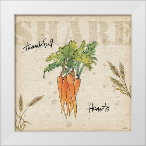 Farmers Feast Harvest V White Modern Wood Framed Art Print by Tavoletti, Anne