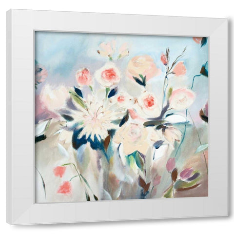 Sweetness and Light I White Modern Wood Framed Art Print by E., Joan