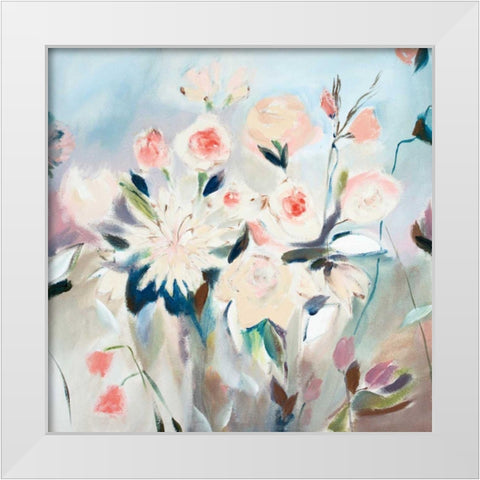 Sweetness and Light I White Modern Wood Framed Art Print by E., Joan