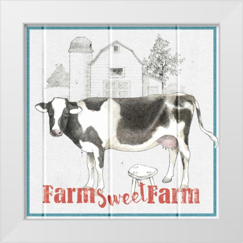 Farm To Table IV White Modern Wood Framed Art Print by Grove, Beth