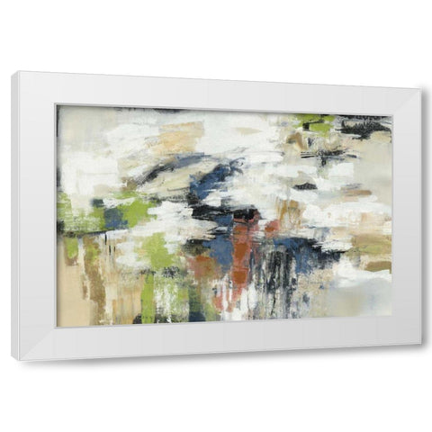 Highline View White Modern Wood Framed Art Print by Vassileva, Silvia