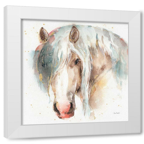 Farm Friends VI White Modern Wood Framed Art Print by Audit, Lisa
