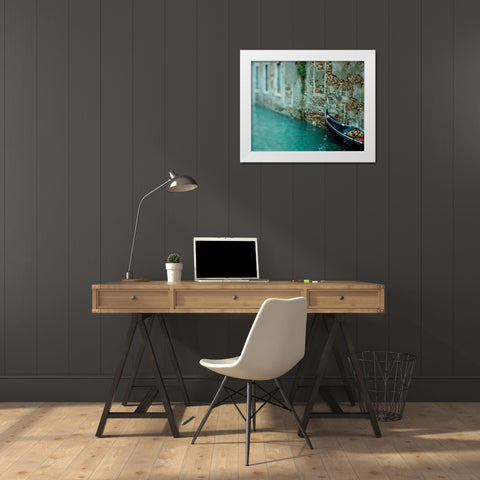 Dreamboat White Modern Wood Framed Art Print by Bevan, Keri