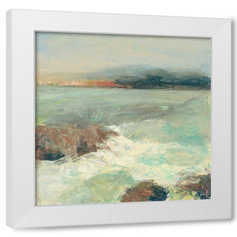 Point Lobos Crop White Modern Wood Framed Art Print by Purinton, Julia