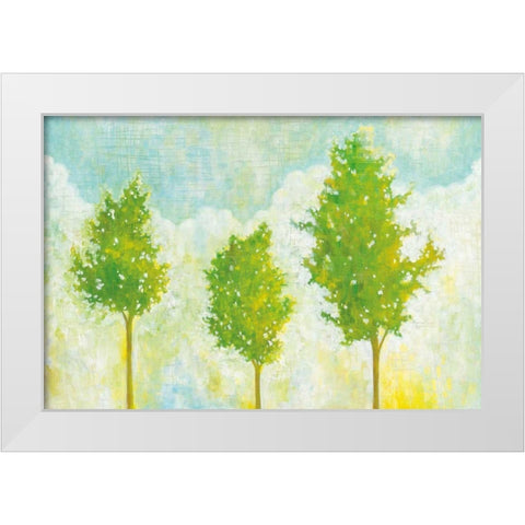 Golden Hour I White Modern Wood Framed Art Print by Averinos, Melissa