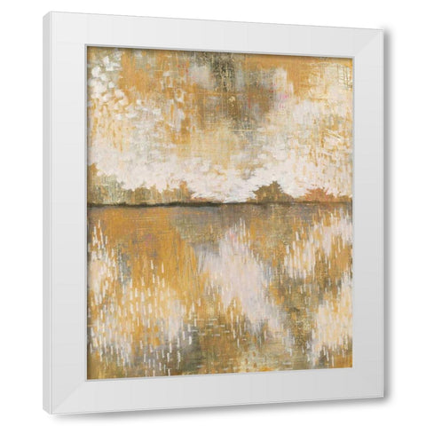Curious Sky White Modern Wood Framed Art Print by Averinos, Melissa