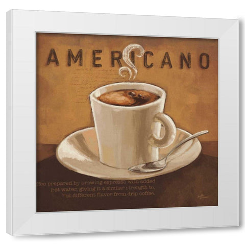 Coffee and Co II White Modern Wood Framed Art Print by Penner, Janelle
