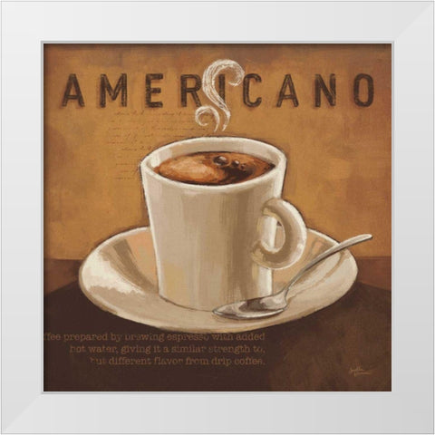 Coffee and Co II White Modern Wood Framed Art Print by Penner, Janelle