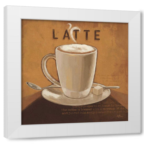 Coffee and Co IV White Modern Wood Framed Art Print by Penner, Janelle