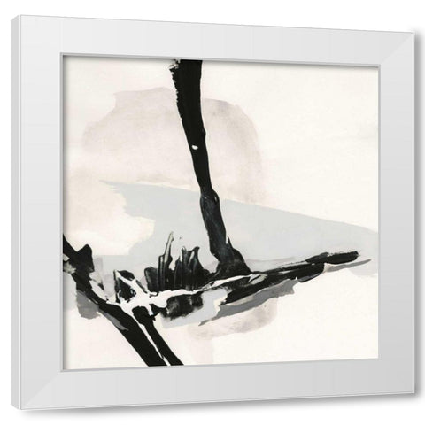 Creamy Neutral IV White Modern Wood Framed Art Print by Paschke, Chris