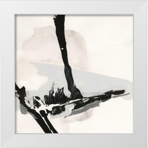 Creamy Neutral IV White Modern Wood Framed Art Print by Paschke, Chris