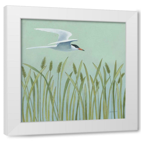 Free as a Bird I White Modern Wood Framed Art Print by Lovell, Kathrine