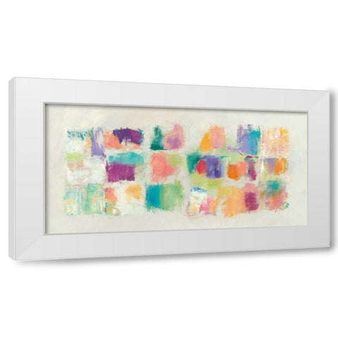 Popsicles Horizontal Stone White Modern Wood Framed Art Print by Schick, Mike