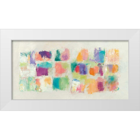 Popsicles Horizontal Stone White Modern Wood Framed Art Print by Schick, Mike