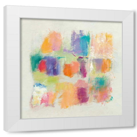Popsicles III Stone White Modern Wood Framed Art Print by Schick, Mike