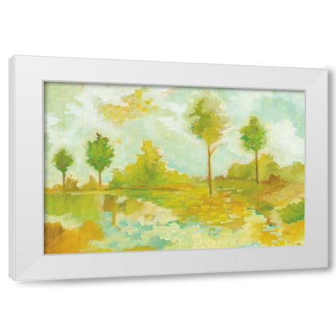 Golden Hour IV White Modern Wood Framed Art Print by Averinos, Melissa