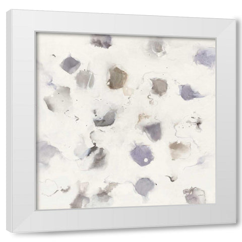 Nougat I White Modern Wood Framed Art Print by Schick, Mike