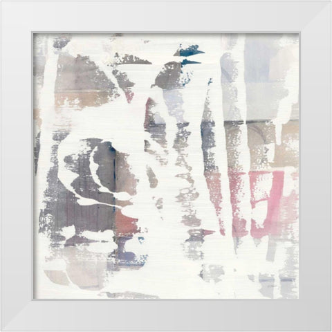 White Out Crop White Modern Wood Framed Art Print by Schick, Mike